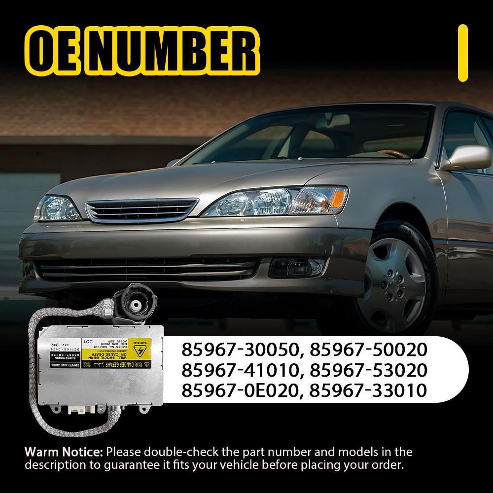 OEM For Lexus ES 300 LS 430 Xenon Ballast HID Bulb Control Unit Computer Module