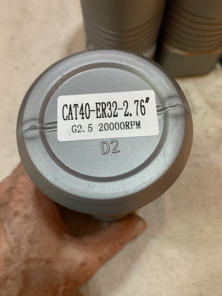 8 Pk CAT40-High Precision End Mill Tool Holders