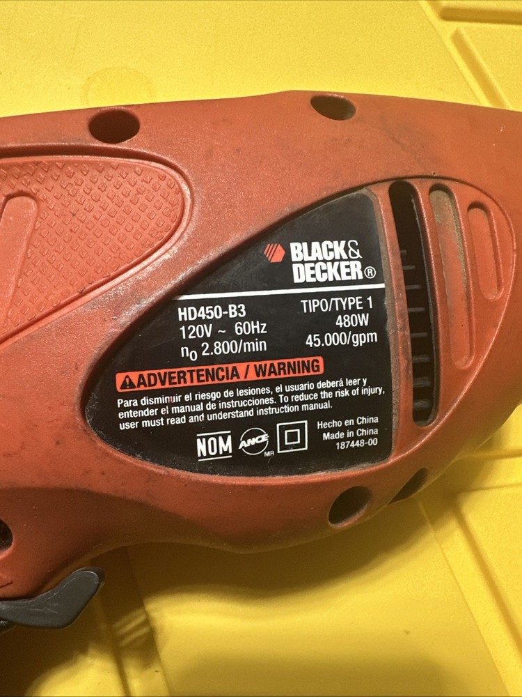 Black and Decker Corded Drill