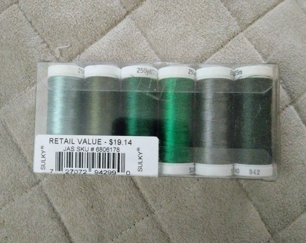 Sulky Embroidery Thread 6 Pack