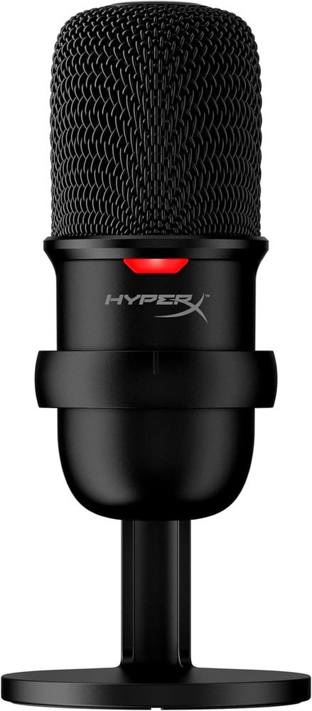 Hyperx Solocast – USB Condenser Gaming Microphone, Black