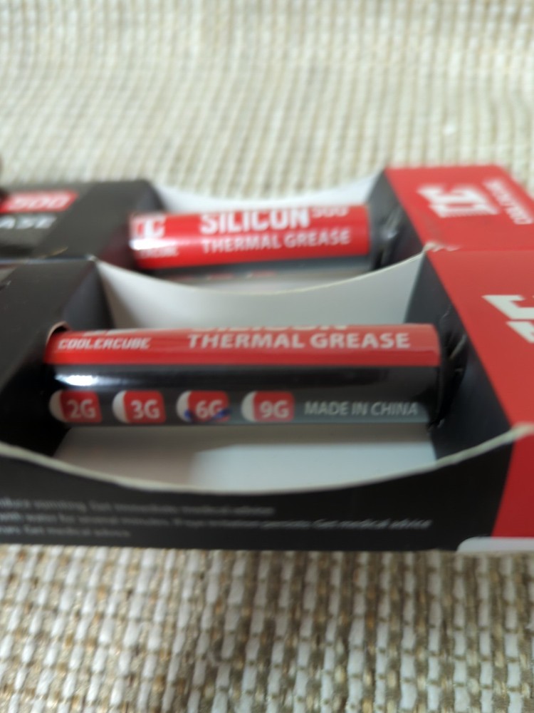 CoolerCube Thermal Paste, 12g CPU Thermal Compound Paste. 2x6g