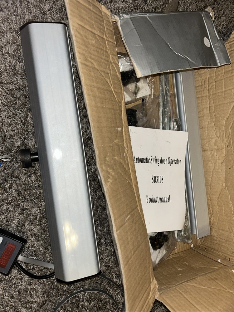 OLIDE SD3108 Automatic Swing Door Operator. Missing Remotes. For Parts