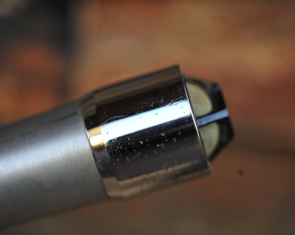 Argonne AR-58 Mic Microphone and Stand Untested