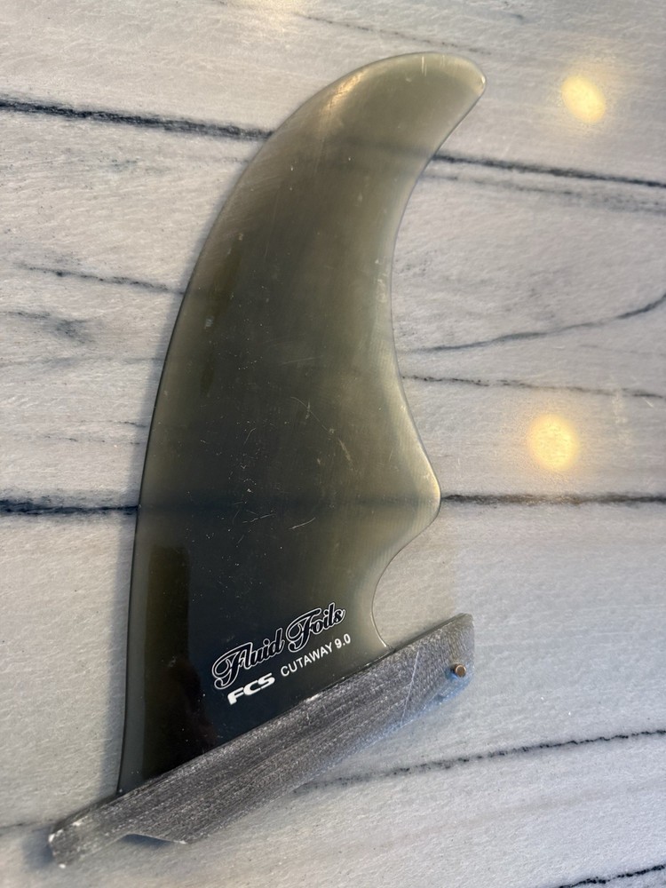 9.0”FCS "Fluid Foils" - Cutaway Fin