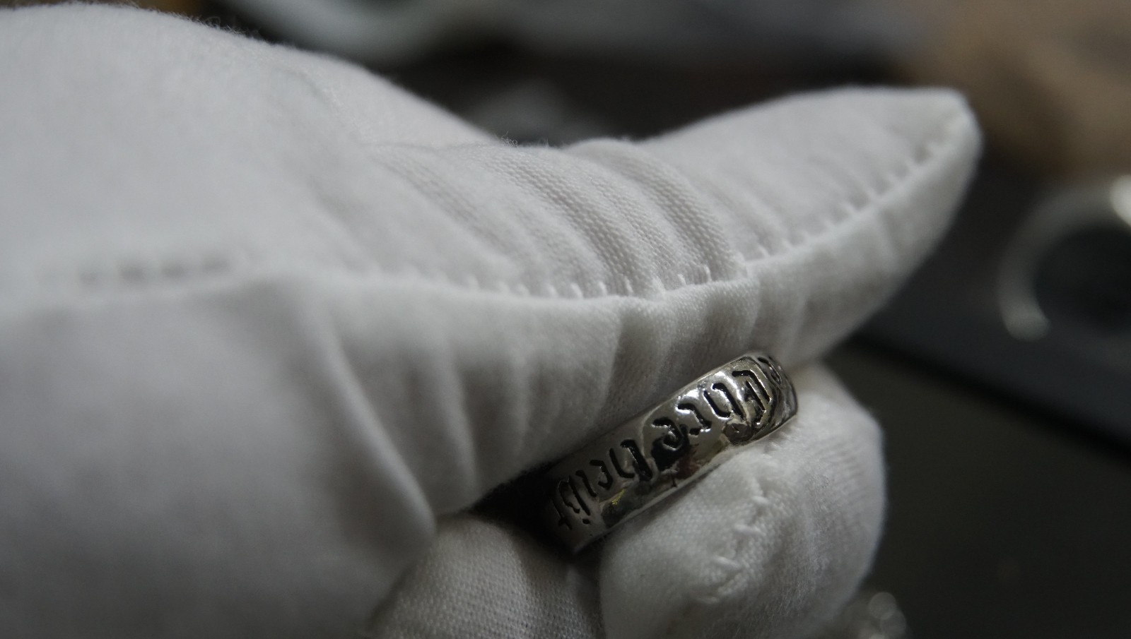 GERMAN WWI WWII Wermacht HONOR RING Size 11