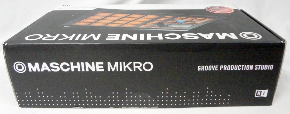 Native Instruments Maschine Mikro MK3 MIDI Beat Drum Pad Production Controller!