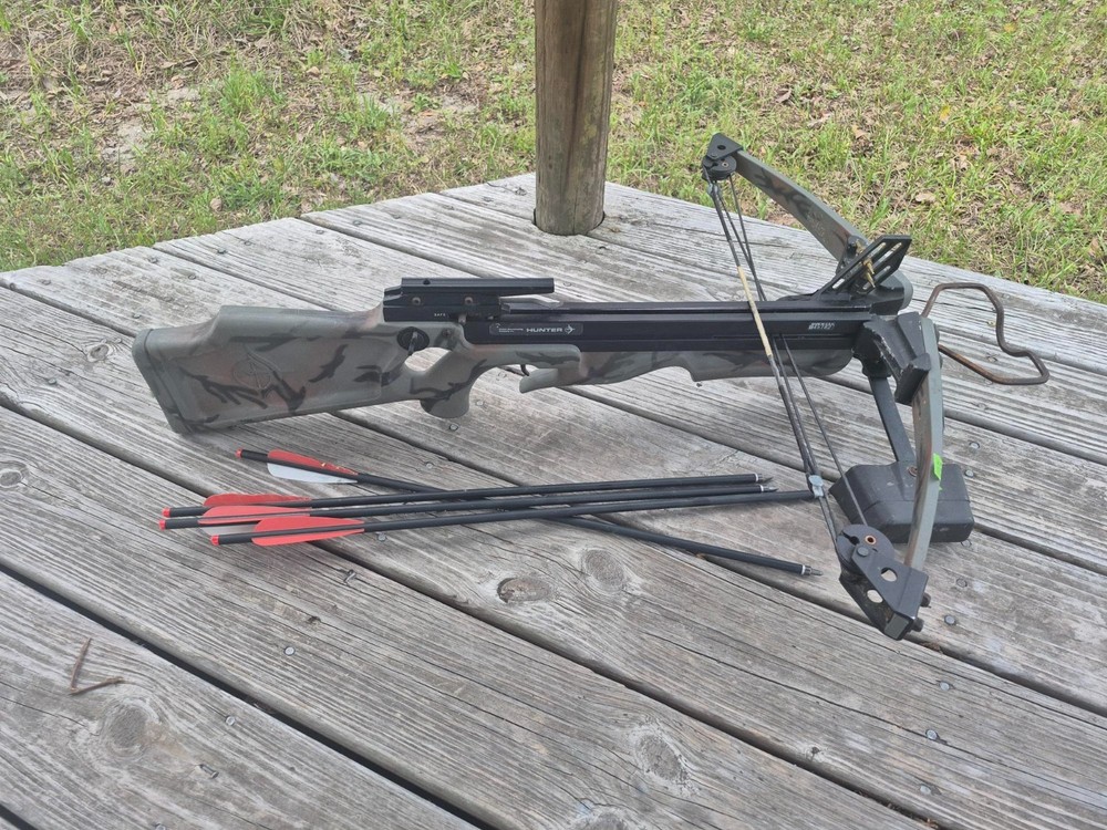 Horton Crossbow, Eagle compound bow, and Bolts