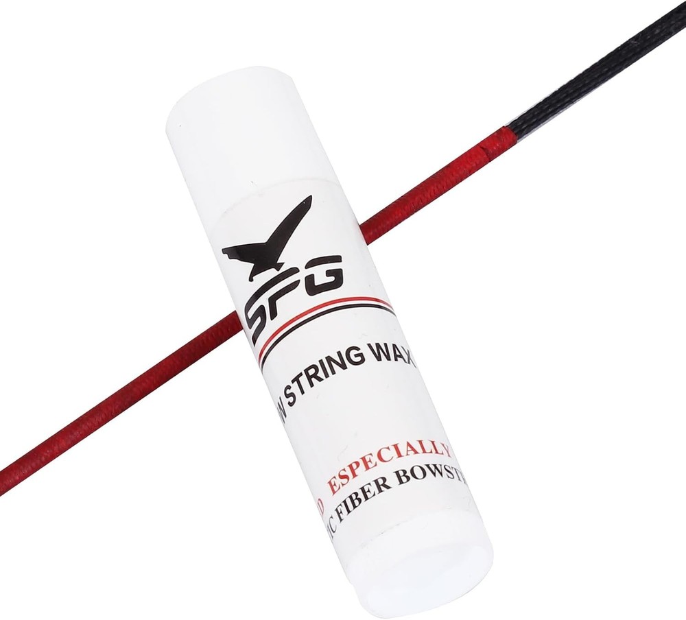 Archery 6Pcs Bow String Wax, Protective Bowstring Waterproof Rail Lube for...