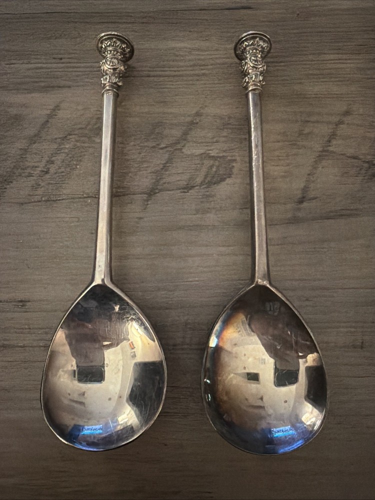 2 - Elizabethan Seal-Top Spoon Circa 1593 By Gorham for Horizon Reproduction