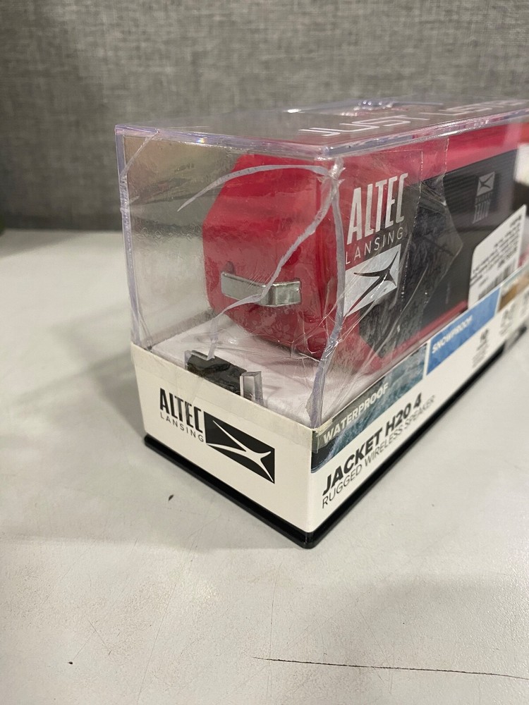 Altec Lansing Jacket H2O 4 Wireless Speaker - True Red