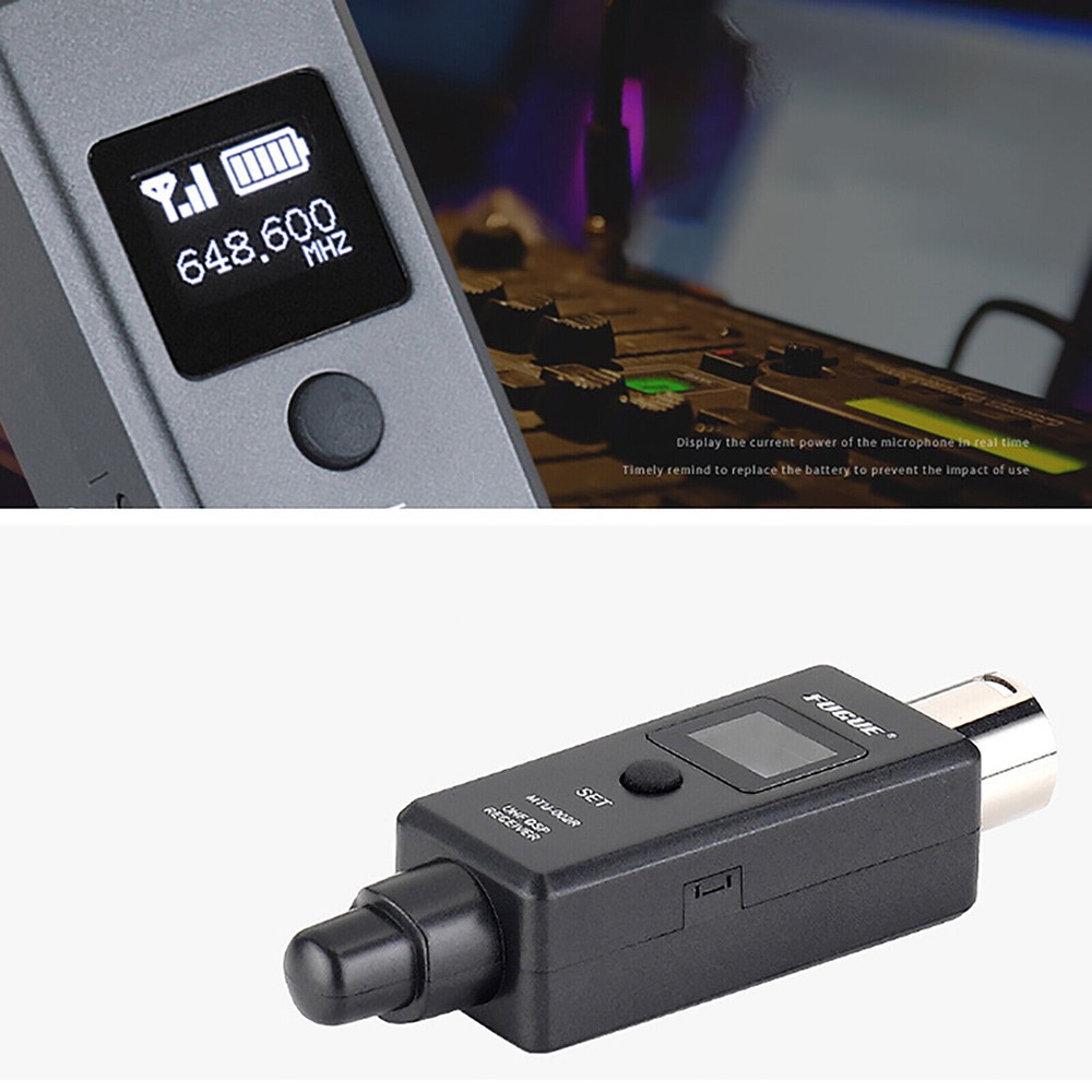 U3 Charging System Transmitter Bluetooth Receiver for Dynamic Microphone