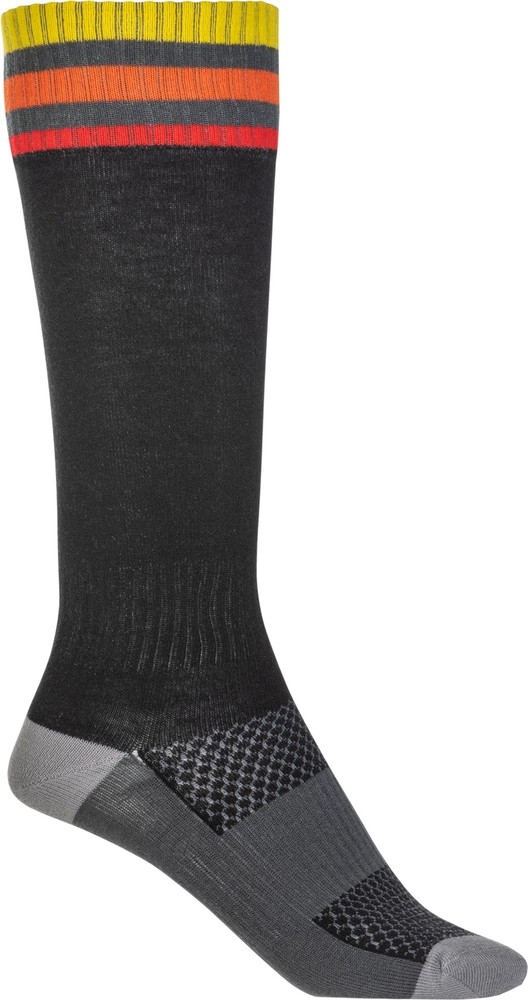 Fly Racing MX Thin Socks Black