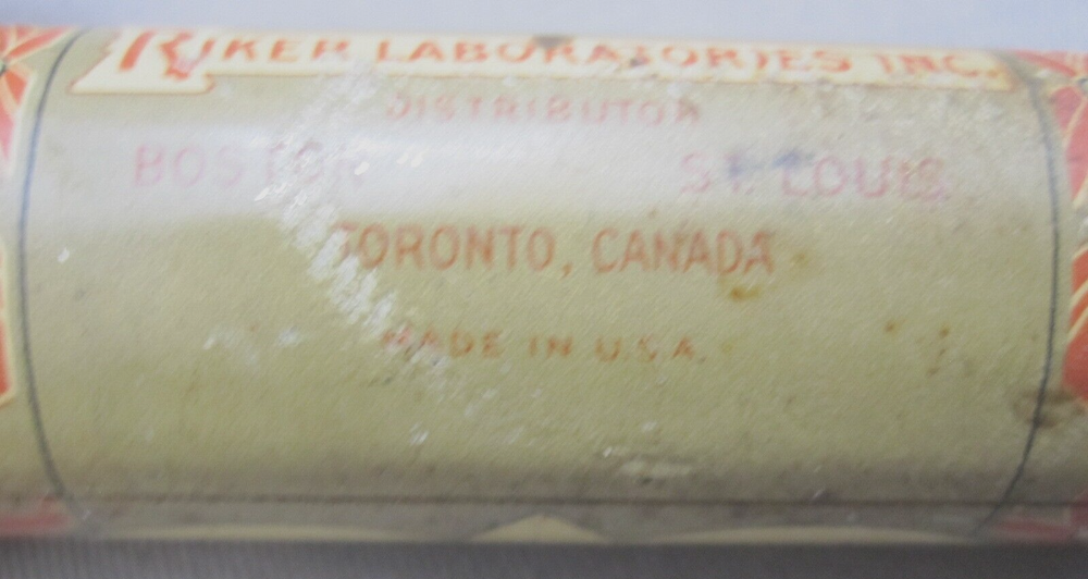 CAMPHOR ICE for Chapped Hands or Lips by Riker Laboratories Inc - WWII Era?