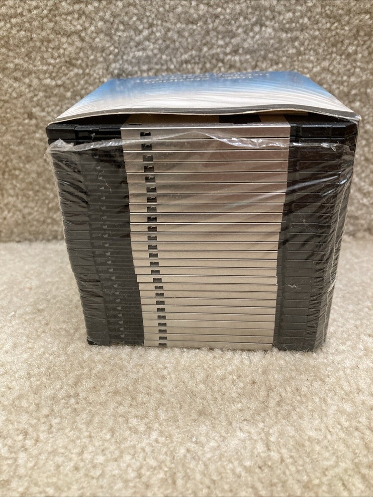 HD 3.5" DSHD FORMATTED DISCS 25 DISKETTES IN BOX - Includes User Labels