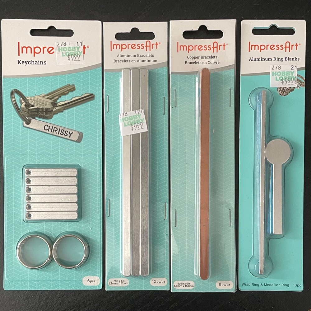ImpressArt Bracelet Making Tool Set: Various Tools, Blanks