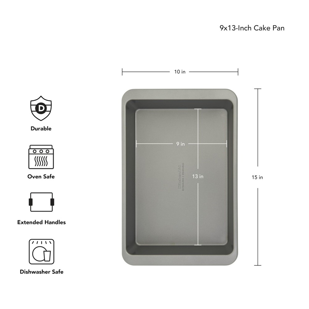 Aluminized Pan tool set 9x13-Inch Nonstick kitchen baking tray
