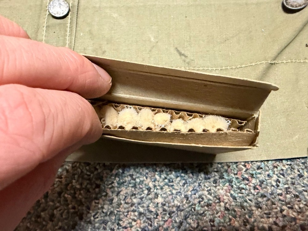 ORIGINAL POST WWII KOREAN WAR US ARMY MEDIC MEDICAL AMMONIA INHALANTS SOLUTION