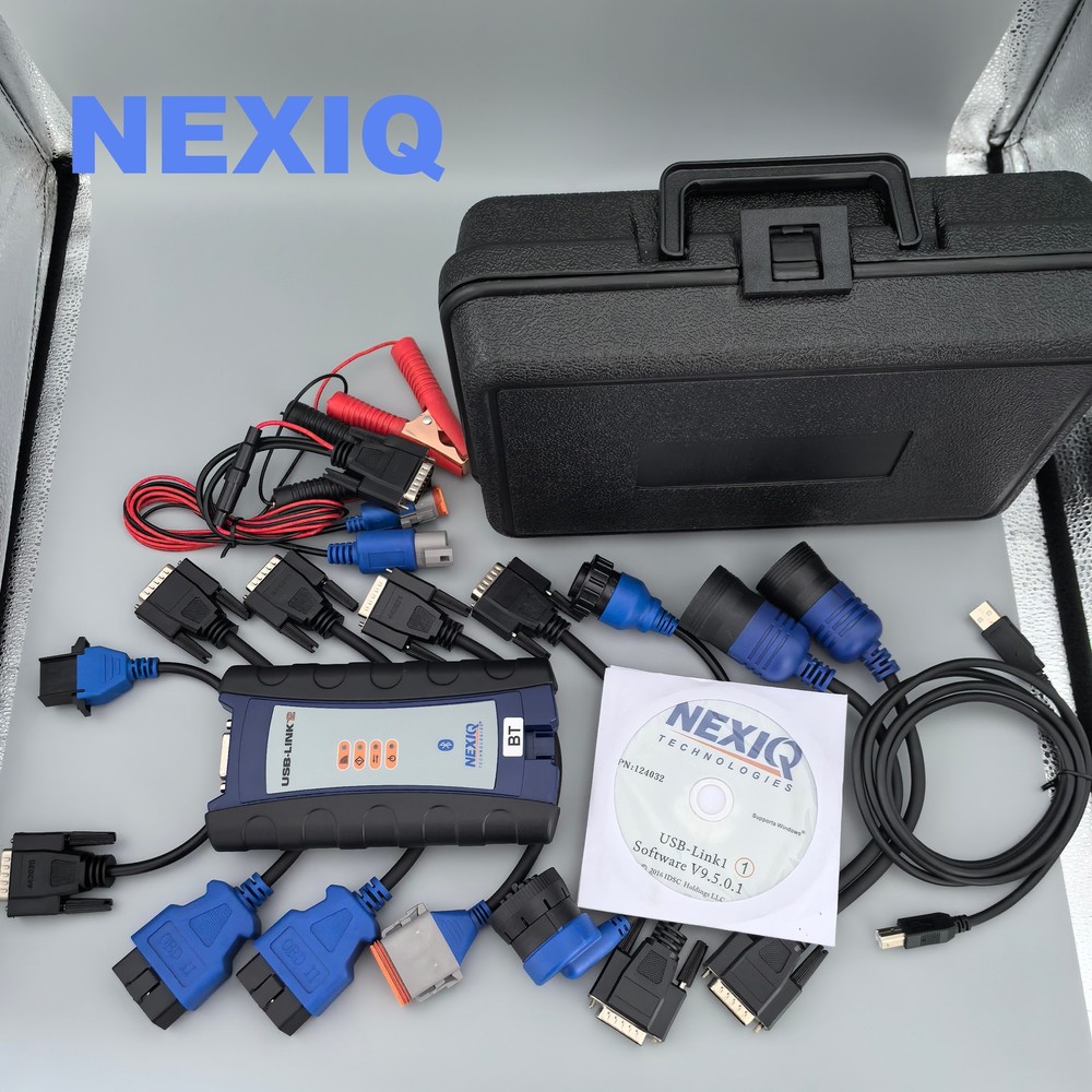 NEXIQ 2 USB Link Second Generation Heavy Card Diagnostic tool+Bluetooth US NEW