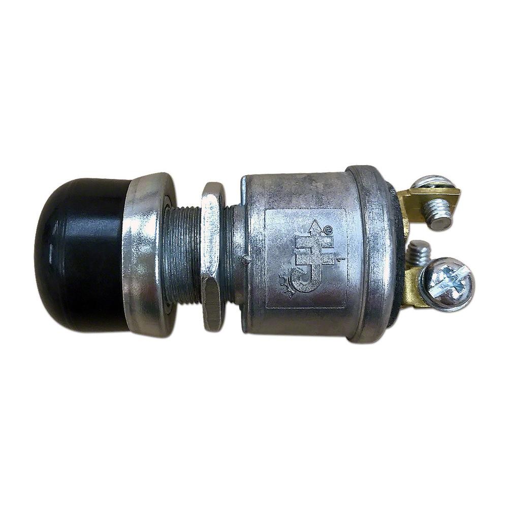 3 Terminal Push Button Starter Switch with Rubber Cap Fits John Deere