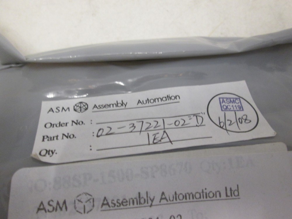 ASM, AB530 Linear Encoder Cable Assy, 02-37221-02, New