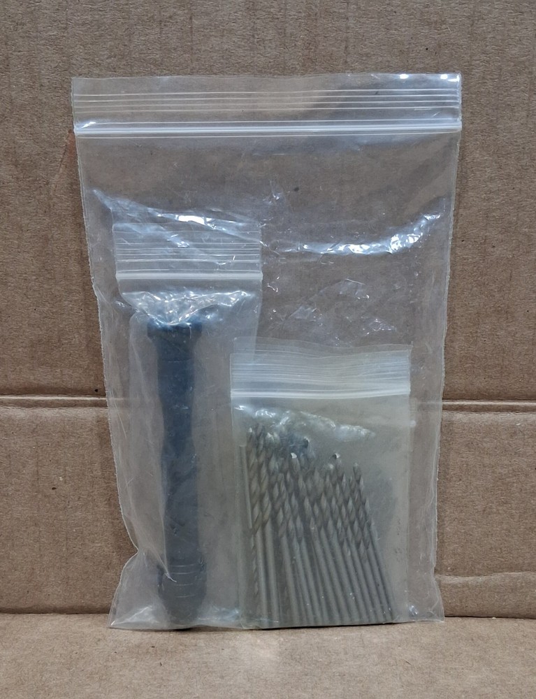 Vintage Pin Vise With 75 Drill Bits