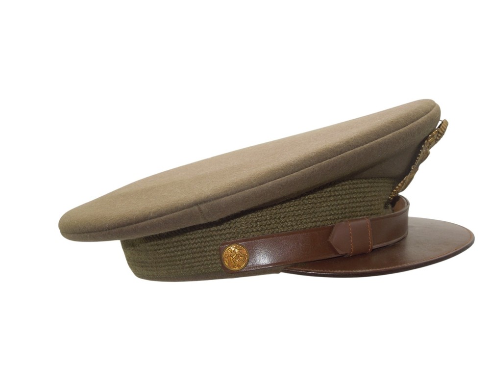 Original WWII US Army AAF Officer Visor Cap Hat Size 7