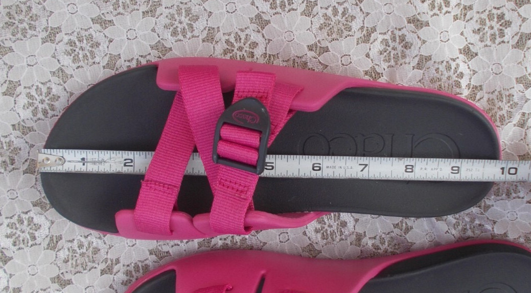 CHACO SANDALS, Magenta Pink CHILLO Slides, EURO 37 (women's 7.5 - 8)