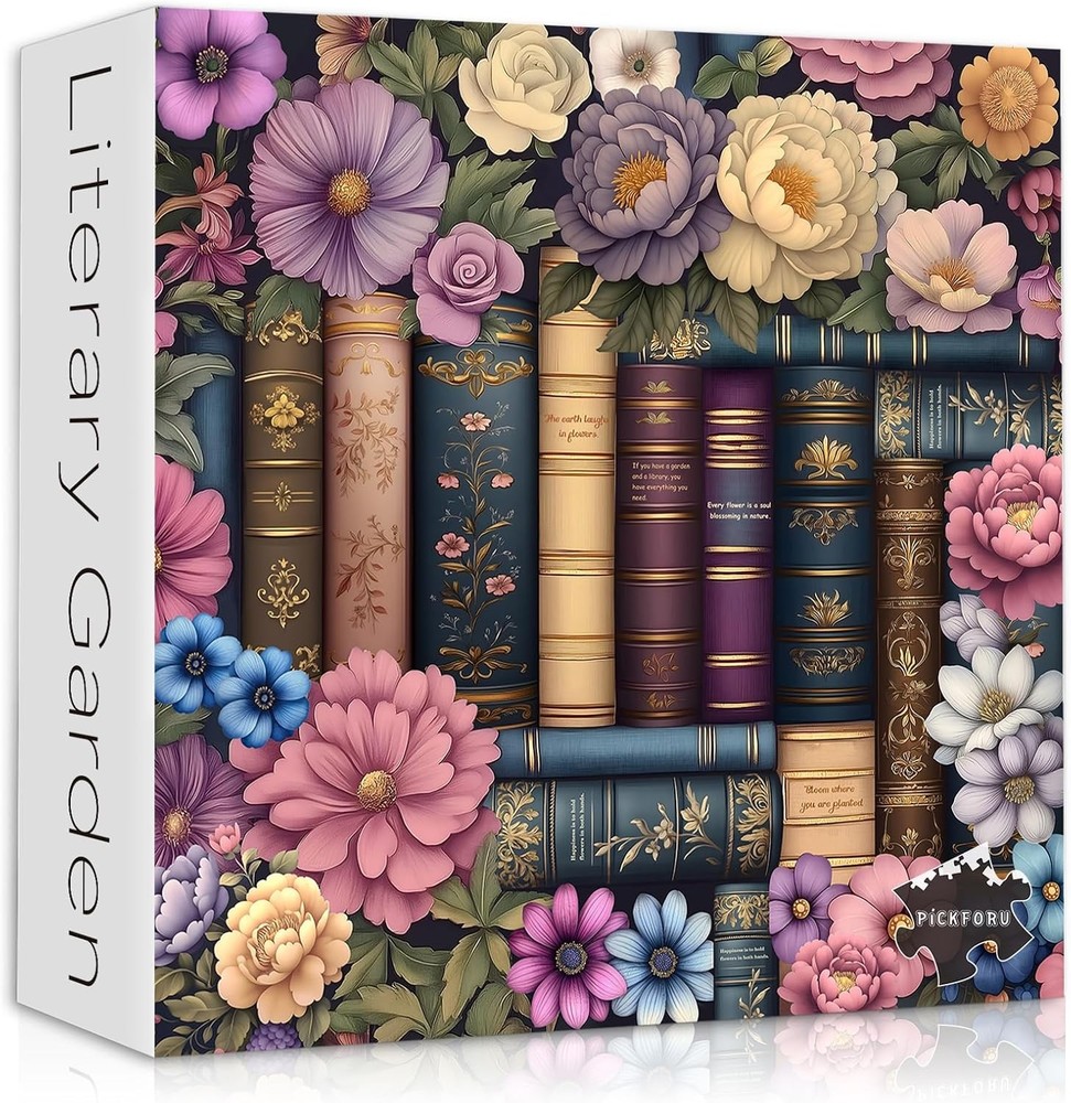 Cozy Library Aesthetic Puzzle