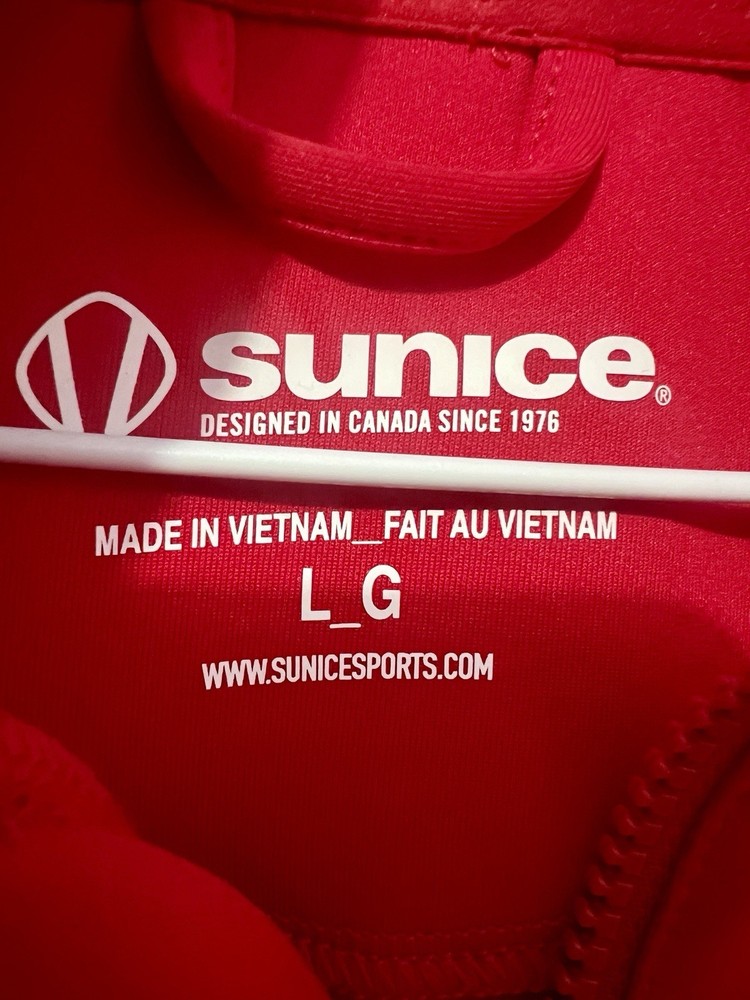 Sunice Ryder Cup 2020 Red Q-Zip Pullover - Large