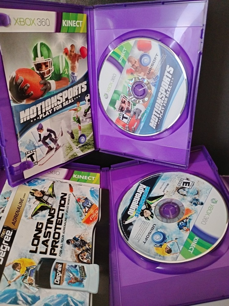 Xbox 360 Kinect Sensor 2 game Included