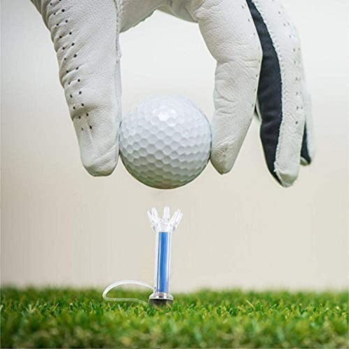 Golf Tees, 5Pcs Flexible Magnetic Plastic Golf Tee Training Practice Tool 90mm