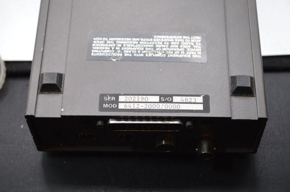 Cohu 6412-2000/0000 Camera Controller Unit w/camera