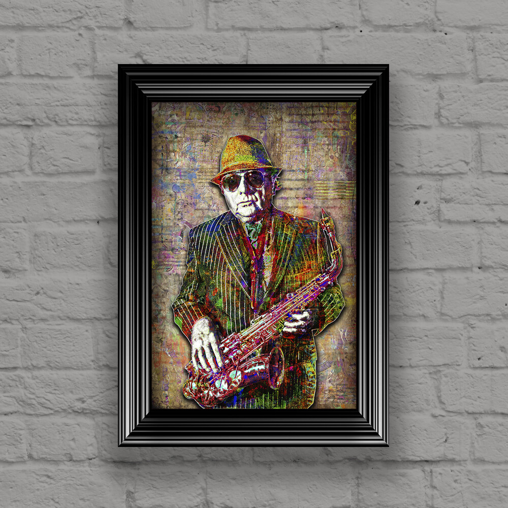 Van Morrison Poster, VAN MORRISON Music Tribute with Free Shipping US