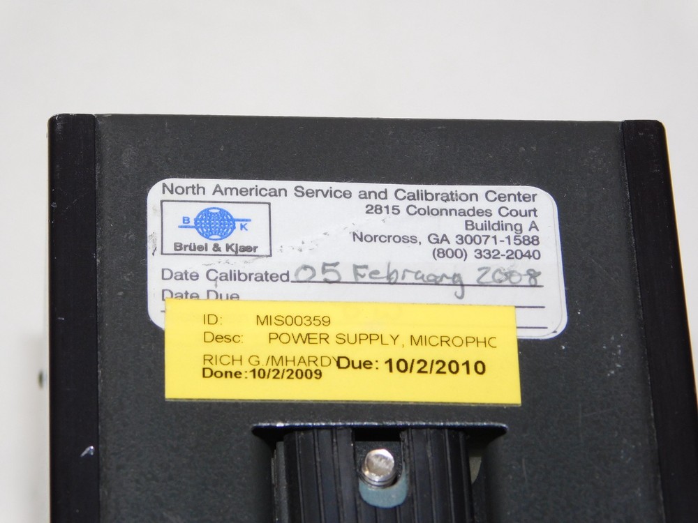 Bruel & Kjaer Type 5935 Dual Microphone Supply Module Amplifier Mic System Unit