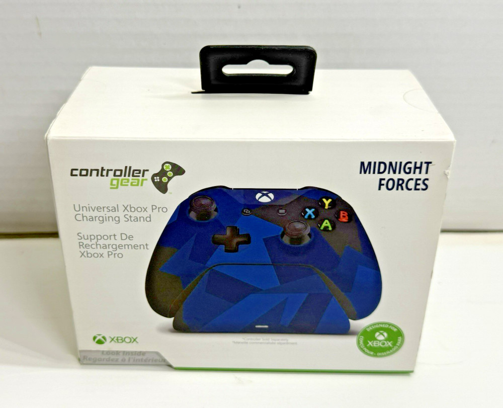 NEW Xbox One & Series X/S Controller Gear Universal Pro Charging Stand Midnight