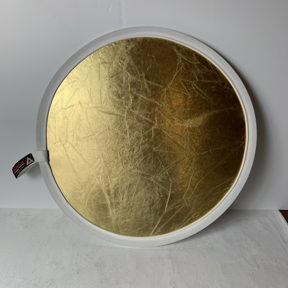 Photoflex LiteDisc Gold/Silver Collapsible Circular Diffuser (22")