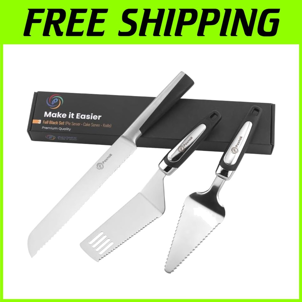 Double Serrated Cake Cutter and Server