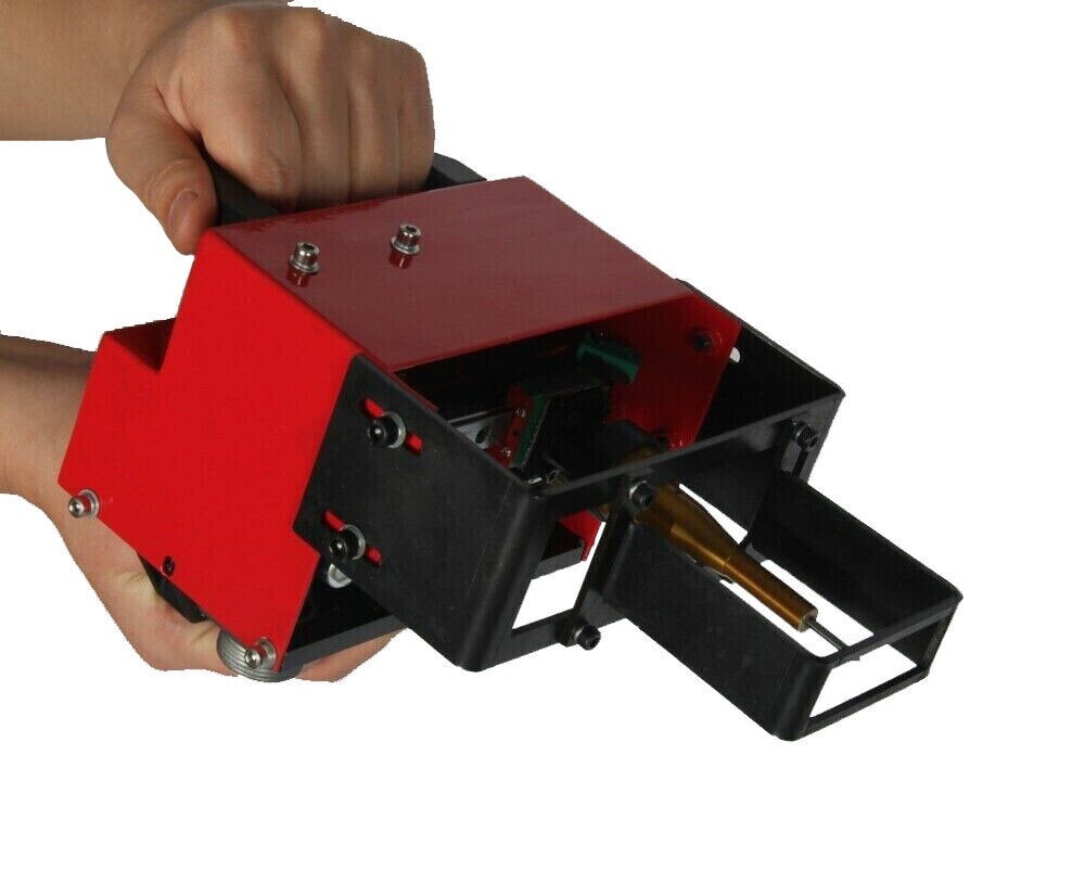 Portable Pneumatic Dot Peen Marking Machine 100*20mm for Code Chassis Number