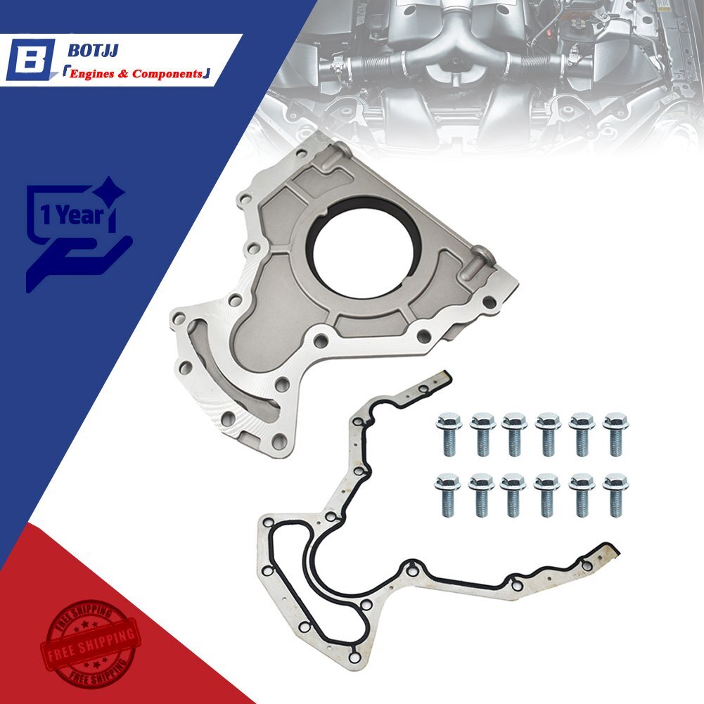 Rear Main Seal Cover Kit For Chevy GMC 4.8 5.3 6.0 6.2L 12633579 12639250 New