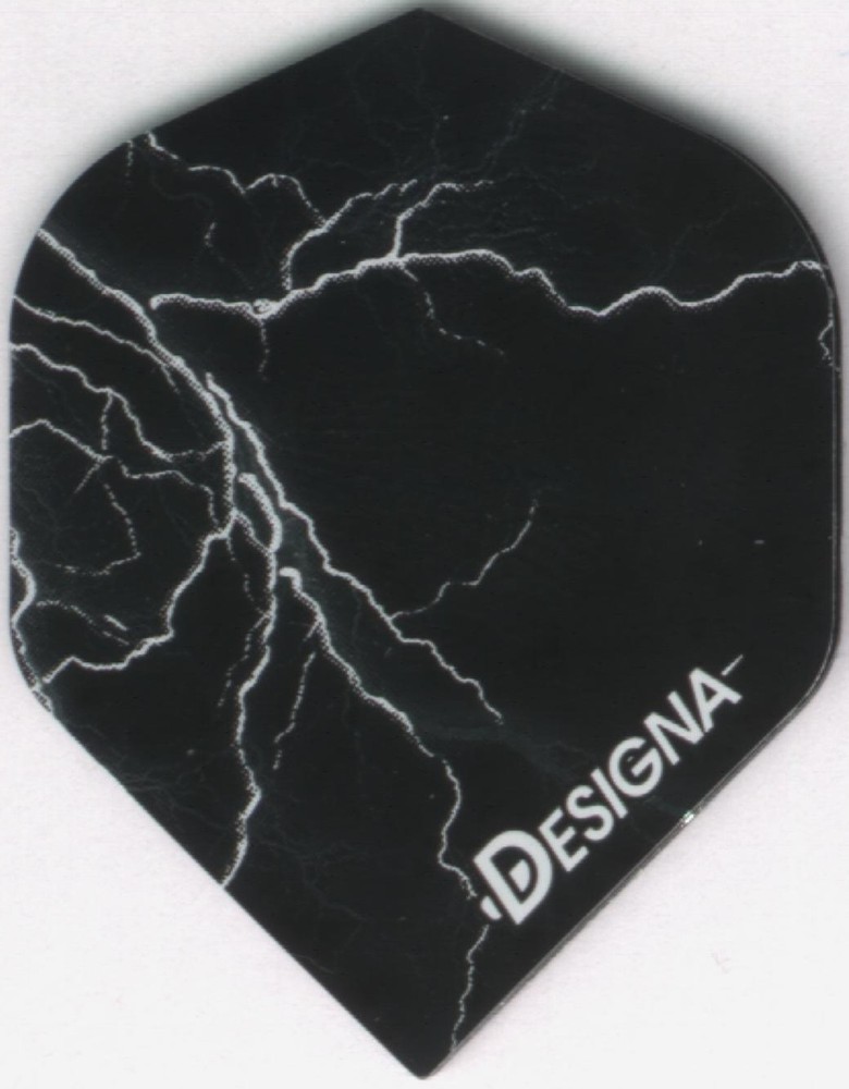 White Lightning Strike Dart Flights: 3 per set