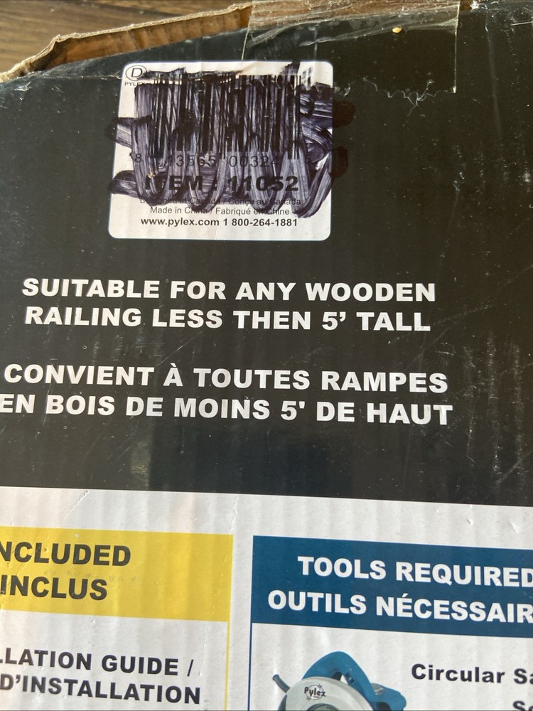 Pylex 11052 Sliding Gate Hardware Kit - Black {63}