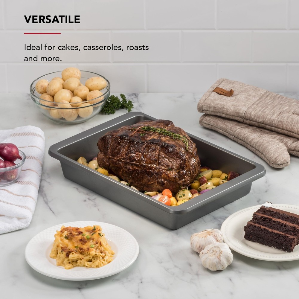 Aluminized Pan tool set 9x13-Inch Nonstick kitchen baking tray