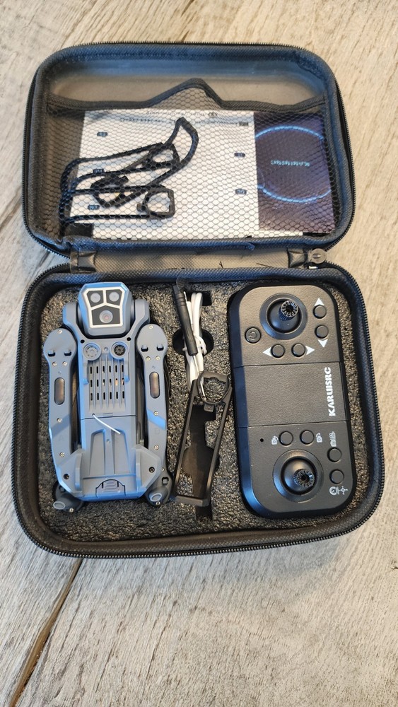 KARUSRRC Quadcopter Drone With Camera & Carry Case, Electric, Hobby Grade