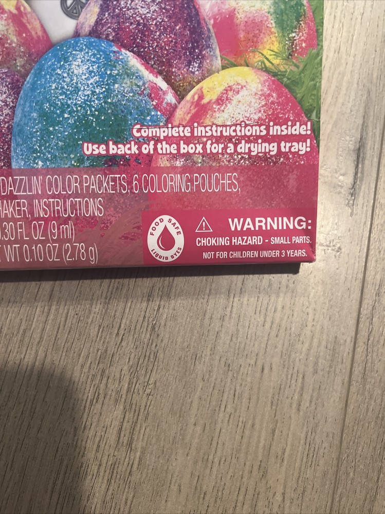 Dudley's Glitter Tie Dye Easter Egg Decorating Kit