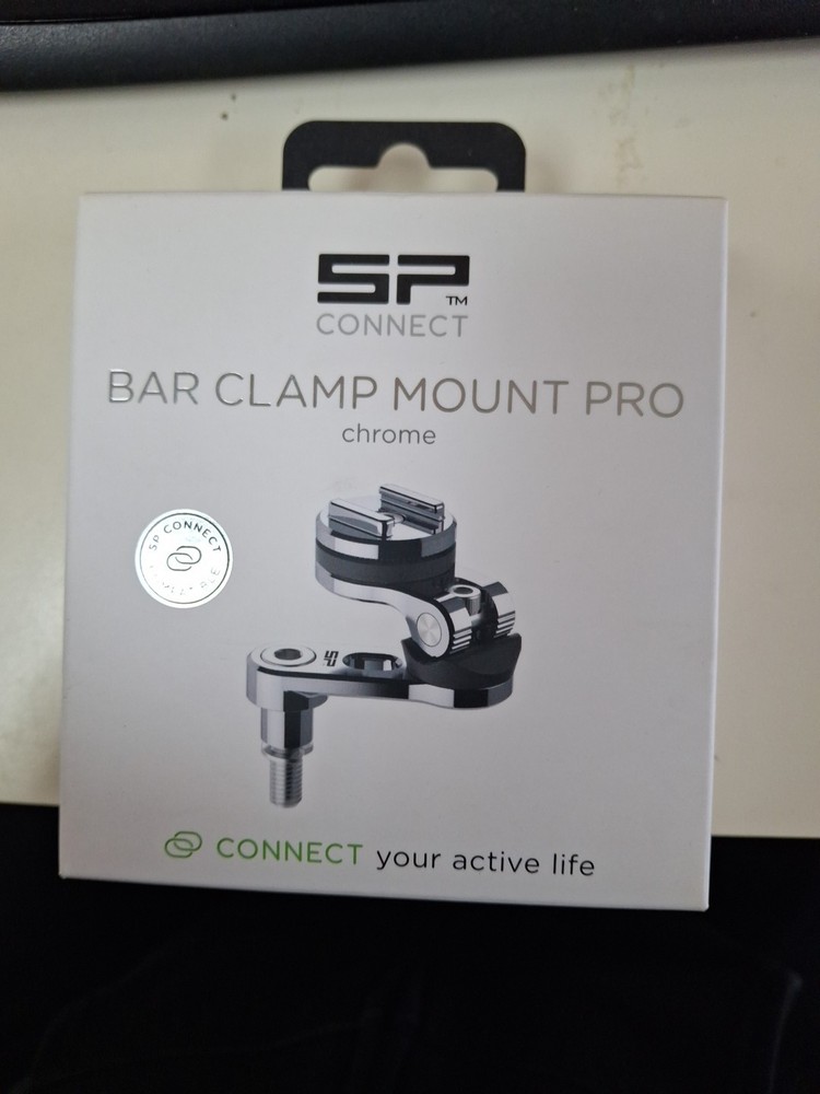 SP Connect - 53238 - Bar Clamp Mount Pro, Chrome
