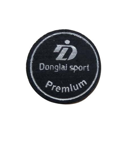 5PCS Packed Black/Brown Premium Laminated Billiard Cue Tips, Laminated Pool