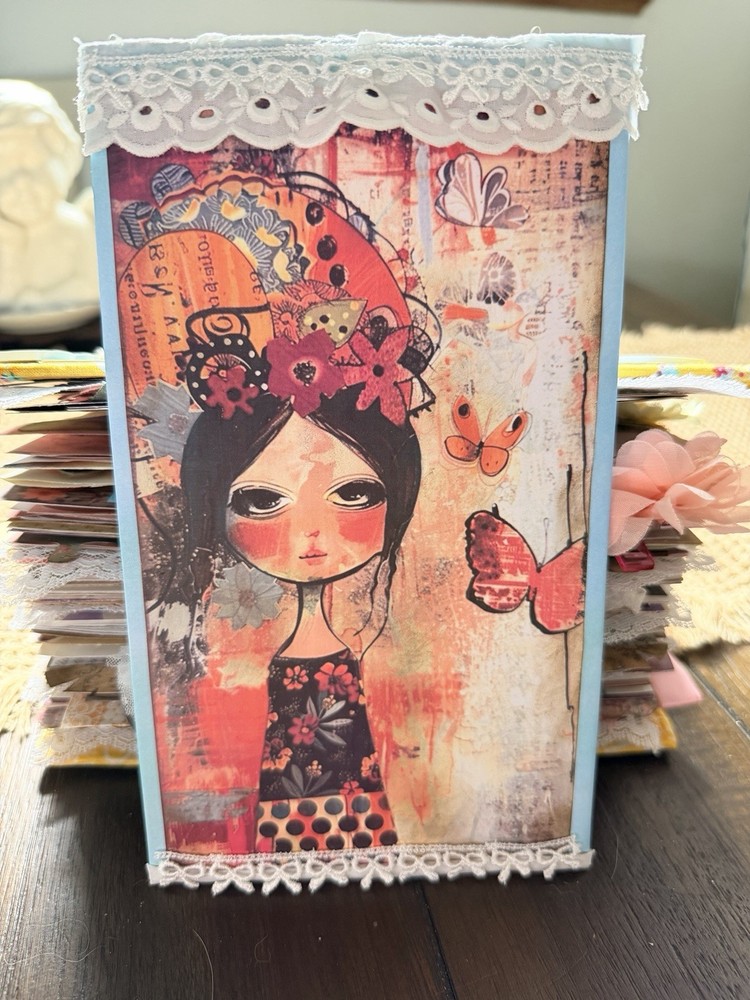 “Spring Sunshine”-Handmade Junk Journal