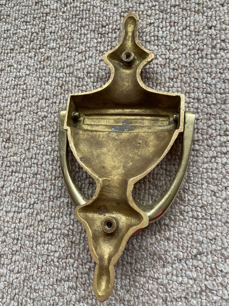 RECLAIMED BRASS DOOR KNOCKER