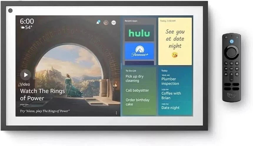 Amazon Echo Show 15 Smart Display with Alexa & Fire TV (Including Remote) (/...